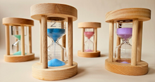 Load image into Gallery viewer, Wooden Sand Timers 4pc