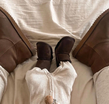 Load image into Gallery viewer, Platinum Baby Bootie | Chocolate