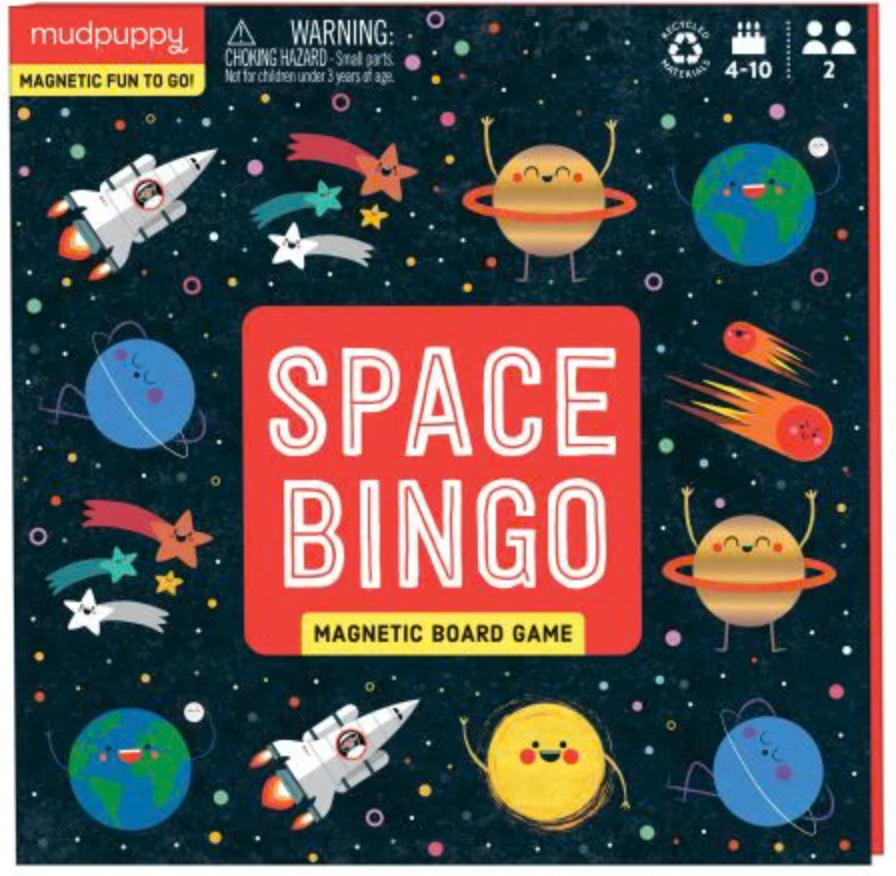 Space Bingo | Magnetic Board Game – Rosalyn + Rae