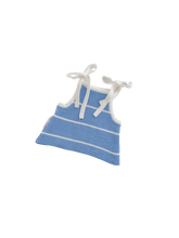 Load image into Gallery viewer, Tie Singlet | River Stripe SIZE 0-3M