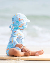 Load image into Gallery viewer, Swim Baby Flap Cap Classic | Sharky