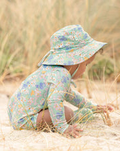Load image into Gallery viewer, Swim Baby Sunhat Classic | Sea Blossom SIZE S