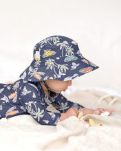 Load image into Gallery viewer, Swim Baby Sunhat Classic | Surf Twighlight SIZE XS