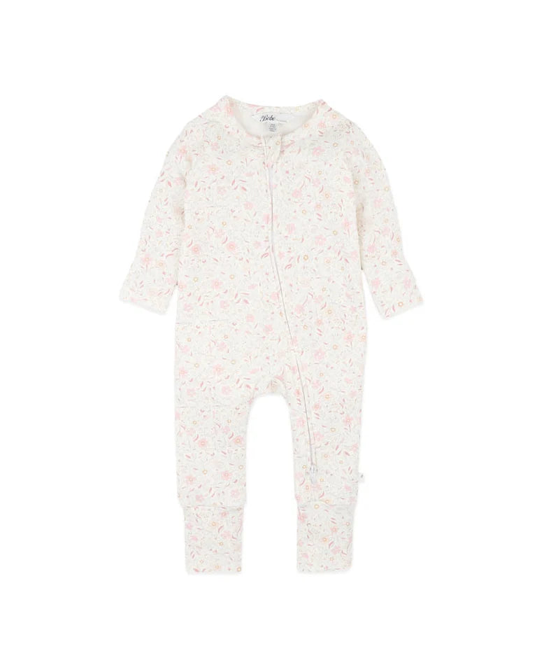 Faye Print Organic LS Zipsuit