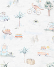 Load image into Gallery viewer, Ivan Print SS Zip Romper