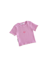 Load image into Gallery viewer, Ribbed Tee | Lila