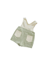 Load image into Gallery viewer, Short Overalls | Tallow SIZE 0-3M, 4YR, 5YR, 6YR and 7YR