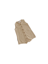 Load image into Gallery viewer, Playsuit | Oatmeal SIZE 6-12M