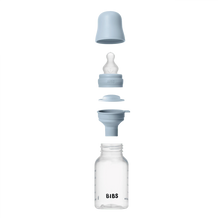 Load image into Gallery viewer, Baby Bottle BPA Free Plastic | Silicone | Baby Blue