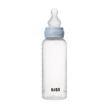 Load image into Gallery viewer, Baby Bottle BPA Free Plastic | Silicone | Baby Blue