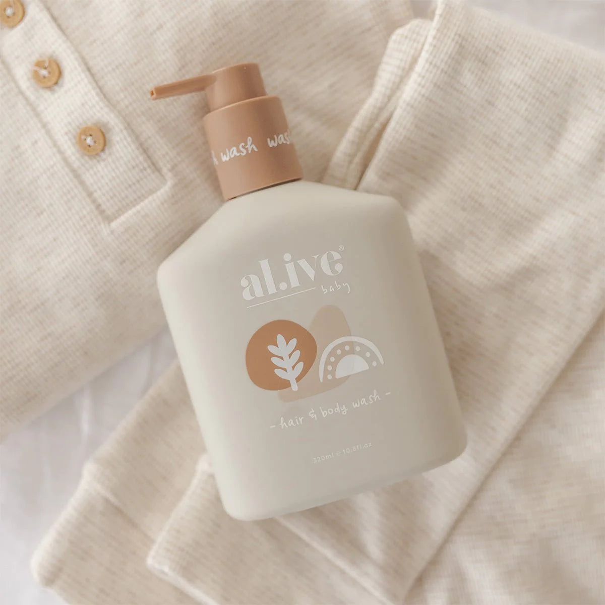 Baby Hair & Body Duo in Calming Oat