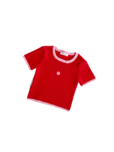 Load image into Gallery viewer, Ribbed Tee | Elodie SIZE 0-3M and 3-6M