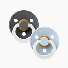 Load image into Gallery viewer, BIBS Pacifier Size 2 | 6-18M | Round Natural Rubber Teat