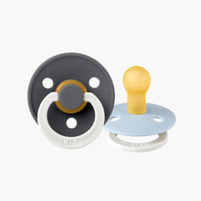 Load image into Gallery viewer, BIBS Pacifier Size 1 | 0-6M | Round Natural Rubber Teat