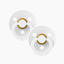 Load image into Gallery viewer, BIBS Pacifier Size 1 | 0-6M | Round Natural Rubber Teat