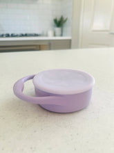 Load image into Gallery viewer, Lilac Collapsible Snack Cup with Lid