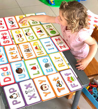 Load image into Gallery viewer, Flashcards and ABC Magnetic Letters
