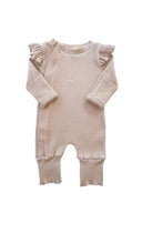 Load image into Gallery viewer, Frill Ribbed Jumpsuit
