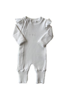 Load image into Gallery viewer, Frill Ribbed Jumpsuit