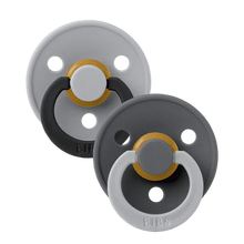 Load image into Gallery viewer, BIBS Pacifier Size 2 | 6-18M | Round Natural Rubber Teat