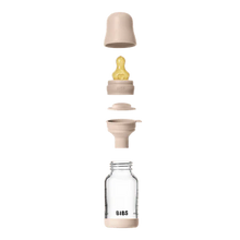 Load image into Gallery viewer, Glass Baby Bottle Complete Set Latex | Blush 120ml