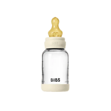 Load image into Gallery viewer, Glass Baby Bottle Complete Set Latex | Ivory 120ml