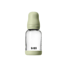 Load image into Gallery viewer, Glass Baby Bottle Complete Set Latex | Sage 120ml
