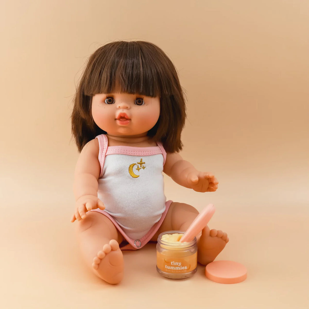Tiny Tummies Banana Custard Food Jar Set