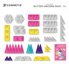 Load image into Gallery viewer, Glitter Unicorn Pack 56pc