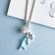 Load image into Gallery viewer, Blue Mermaid Necklace