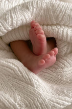 Load image into Gallery viewer, Shell Stitch Blanket | Milk