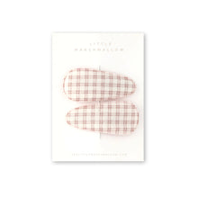 Load image into Gallery viewer, Clip | Muted Rose Plaid