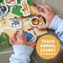 Load image into Gallery viewer, Magnetic Zoo Animals