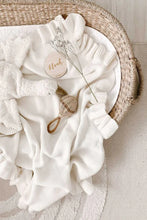 Load image into Gallery viewer, Frill Blanket | Milk