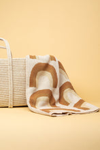 Load image into Gallery viewer, Rainbow Organic Cotton Knitted Blanket