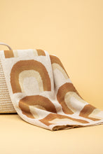 Load image into Gallery viewer, Rainbow Organic Cotton Knitted Blanket