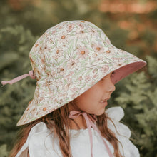 Load image into Gallery viewer, 'Wander' Reversible Panelled Bucket Hat | Poppy/Rosa