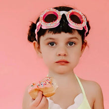 Load image into Gallery viewer, 8YRS+ Boston Creme Do 'Nuts' 4 U Swim Goggles