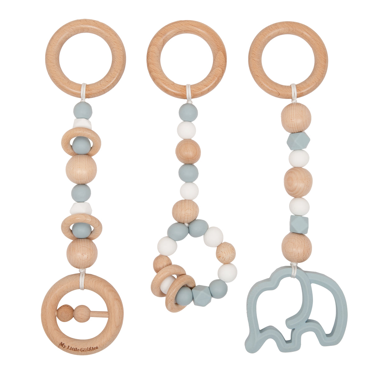 Deluxe Play Gym Toys Set of 3 Rosalyn + Rae