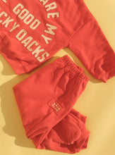 Load image into Gallery viewer, Good Tracky Dacks | Red/Cream