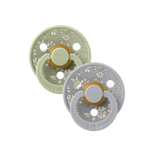 Load image into Gallery viewer, BIBS Pacifier Size 1 | 0-6M | Round Natural Rubber Teat