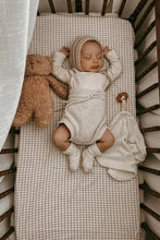 Load image into Gallery viewer, Organic Cotton Fitted Bassinet Sheet | Gingham