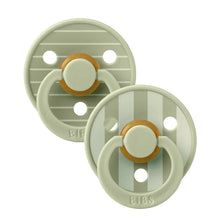 Load image into Gallery viewer, BIBS Pacifier Size 2 | 6-18M | Round Natural Rubber Teat