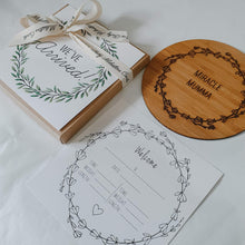 Load image into Gallery viewer, 'We've Arrived' Eucalyptus (Twin) Premature Baby Milestone Cards