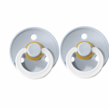 Load image into Gallery viewer, BIBS Pacifier Size 1 | 0-6M | Round Natural Rubber Teat