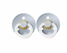 Load image into Gallery viewer, BIBS Pacifier Size 2 | 6-18M | Round Natural Rubber Teat