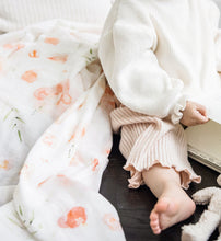Load image into Gallery viewer, Baby Swaddle | Peony