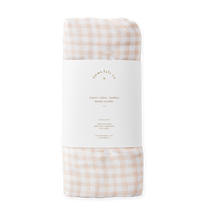 Load image into Gallery viewer, Baby Swaddle | Peony Gingham