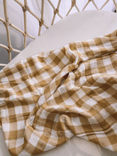 Load image into Gallery viewer, Toffee Gingham Wrap
