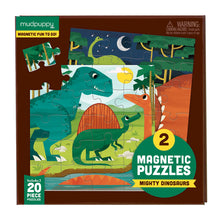 Load image into Gallery viewer, 20pc Magnetic Puzzle | Dinosaur